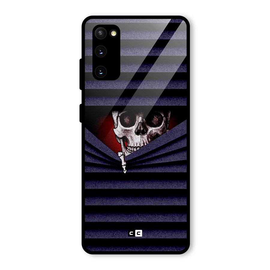 Skull Peak Glass Back Case for Galaxy S20 FE