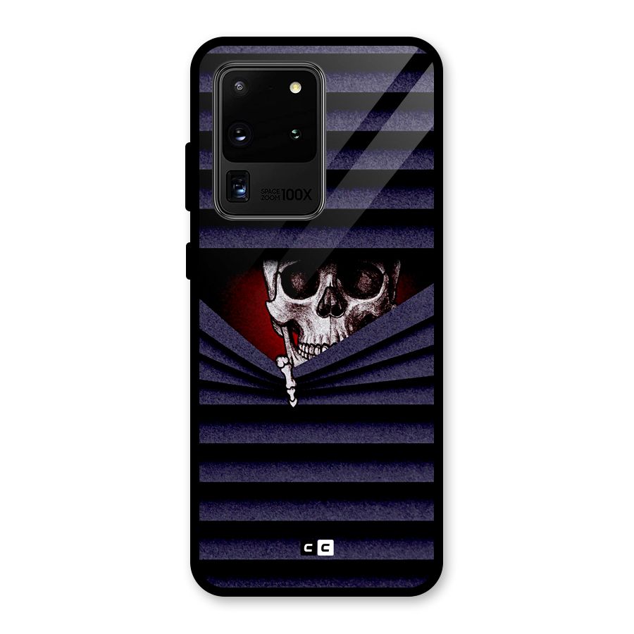 Skull Peak Glass Back Case for Galaxy S20 Ultra