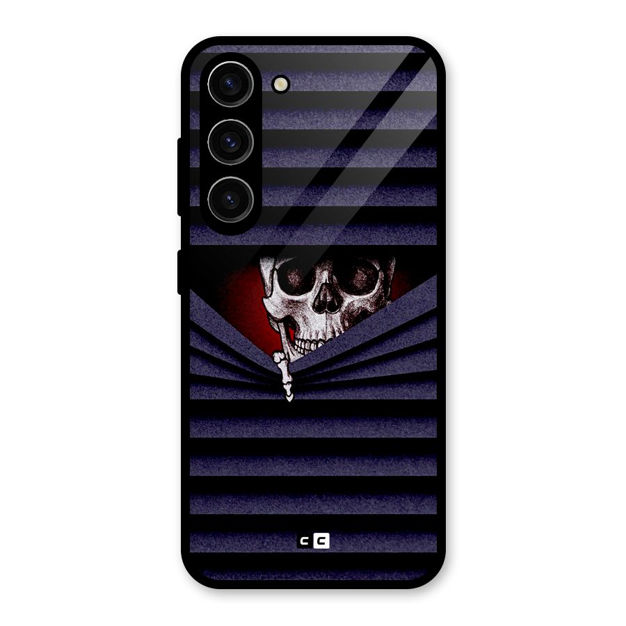 Skull Peak Glass Back Case for Galaxy S23