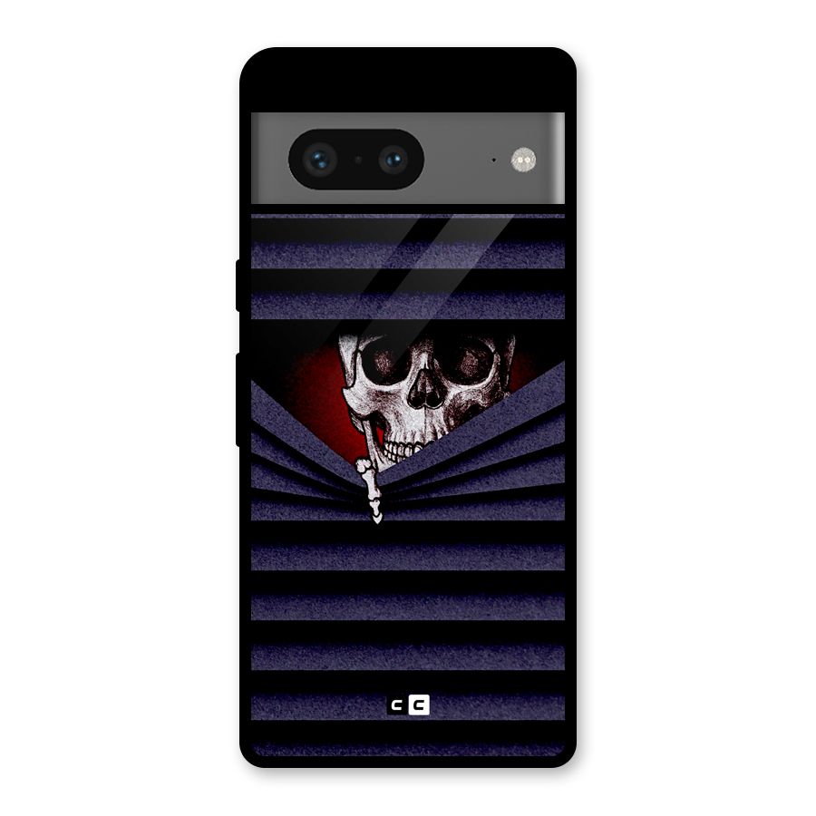 Skull Peak Glass Back Case for Google Pixel 7