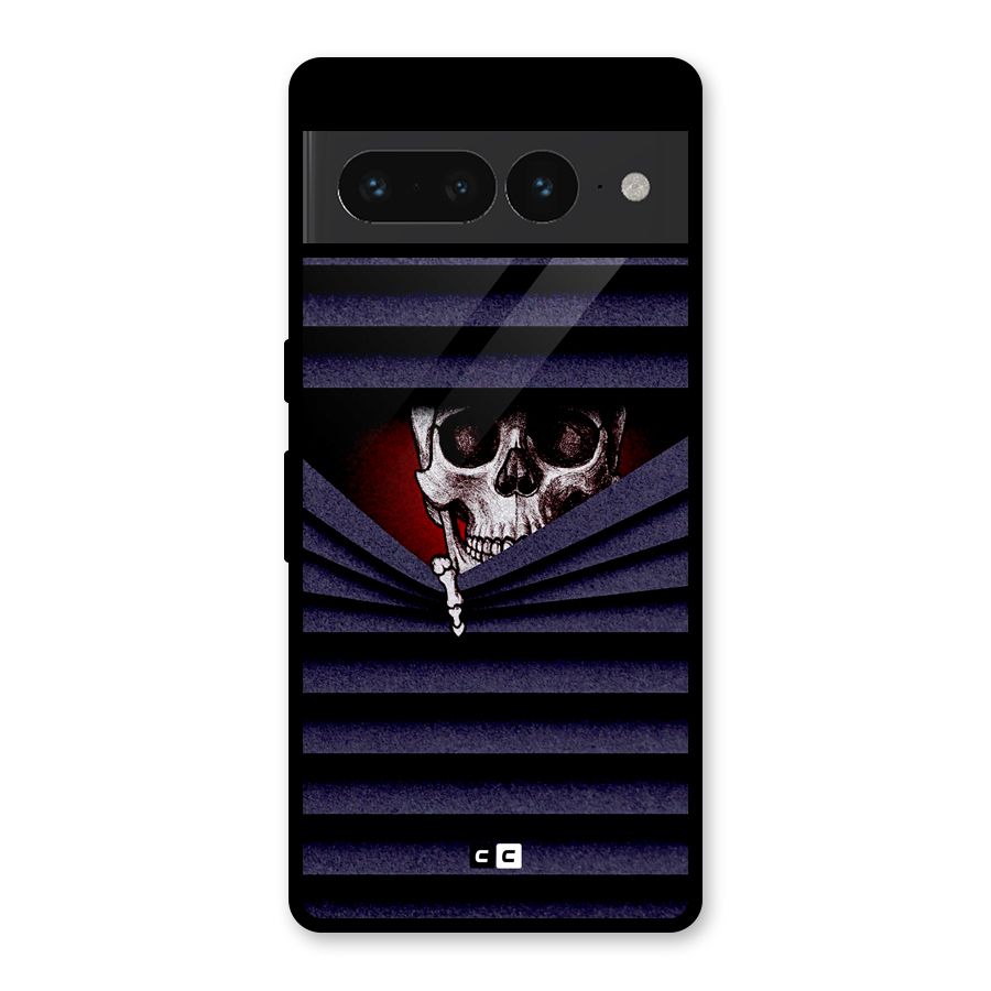 Skull Peak Glass Back Case for Google Pixel 7 Pro