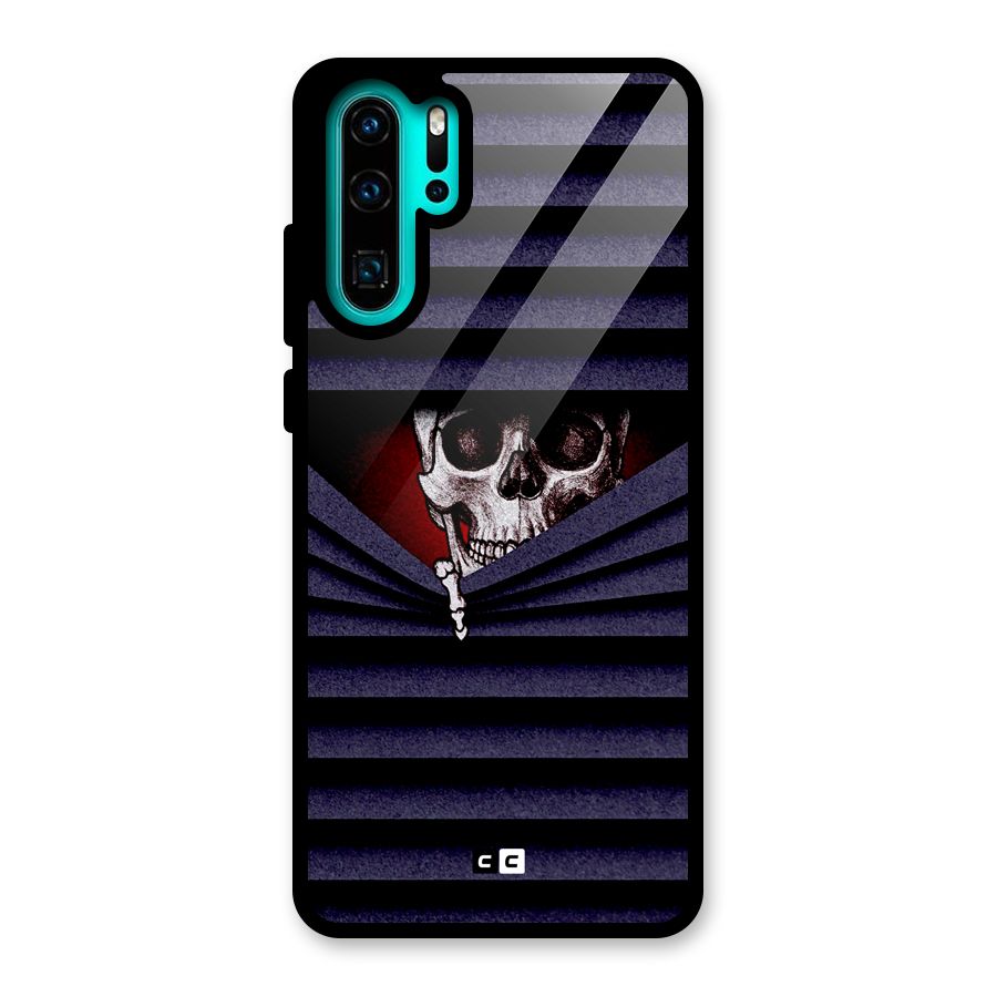 Skull Peak Glass Back Case for Huawei P30 Pro