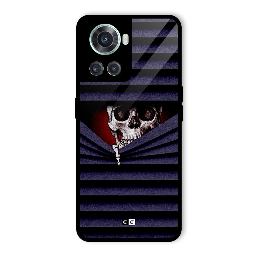 Skull Peak Glass Back Case for OnePlus 10R