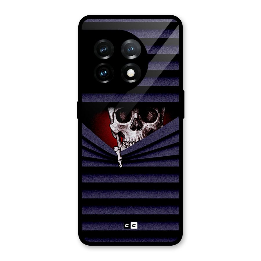 Skull Peak Glass Back Case for OnePlus 11