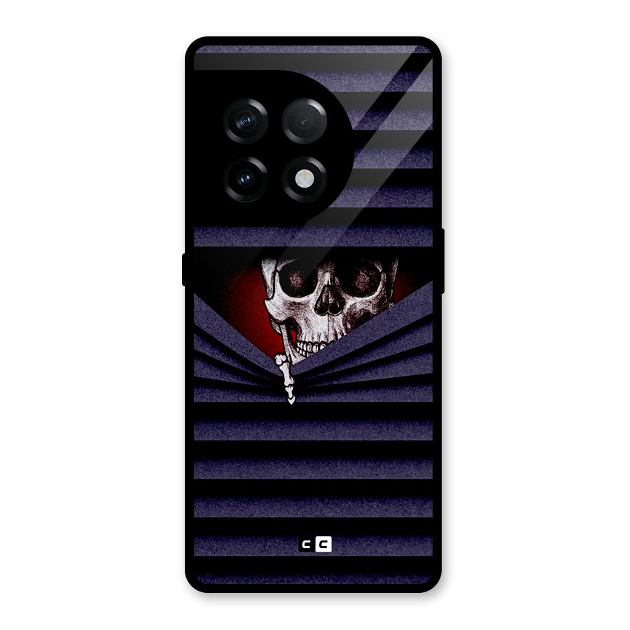 Skull Peak Glass Back Case for OnePlus 11R