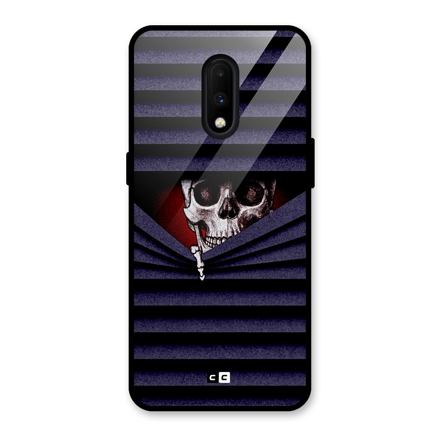 Skull Peak Glass Back Case for OnePlus 7