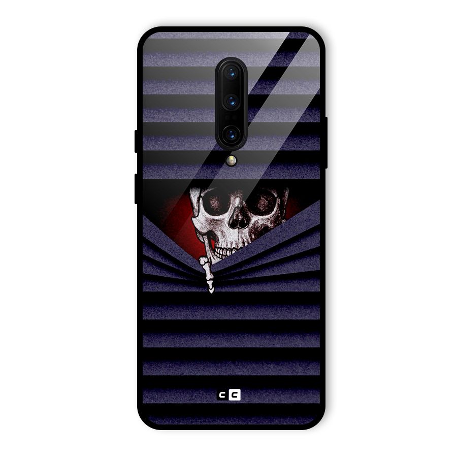 Skull Peak Glass Back Case for OnePlus 7 Pro