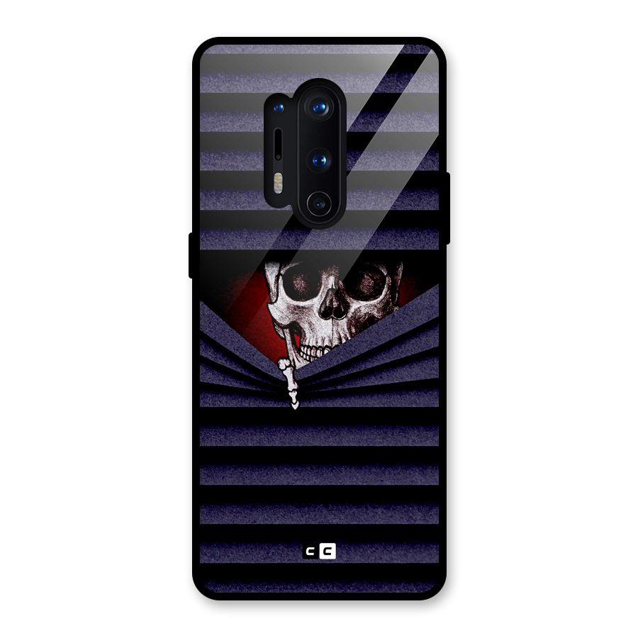 Skull Peak Glass Back Case for OnePlus 8 Pro