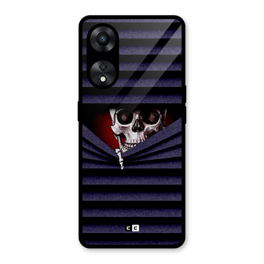 Skull Peak Glass Back Case for Oppo A78