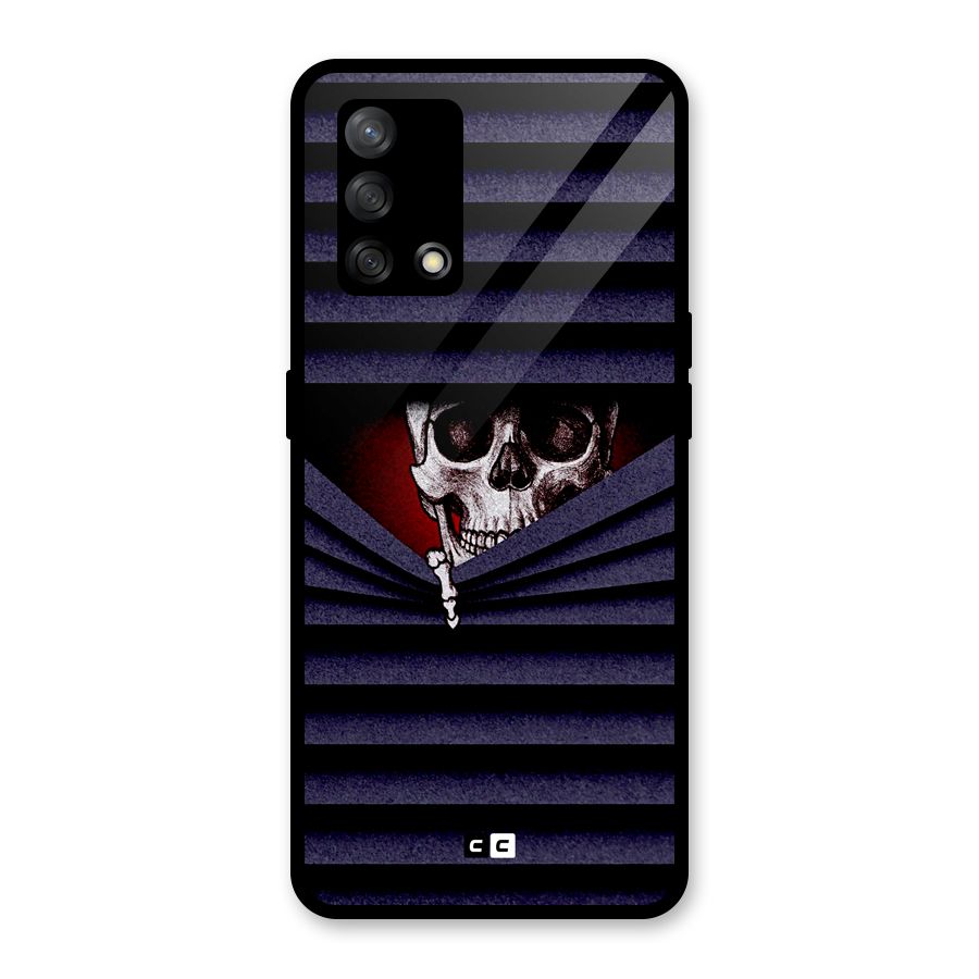 Skull Peak Glass Back Case for Oppo F19