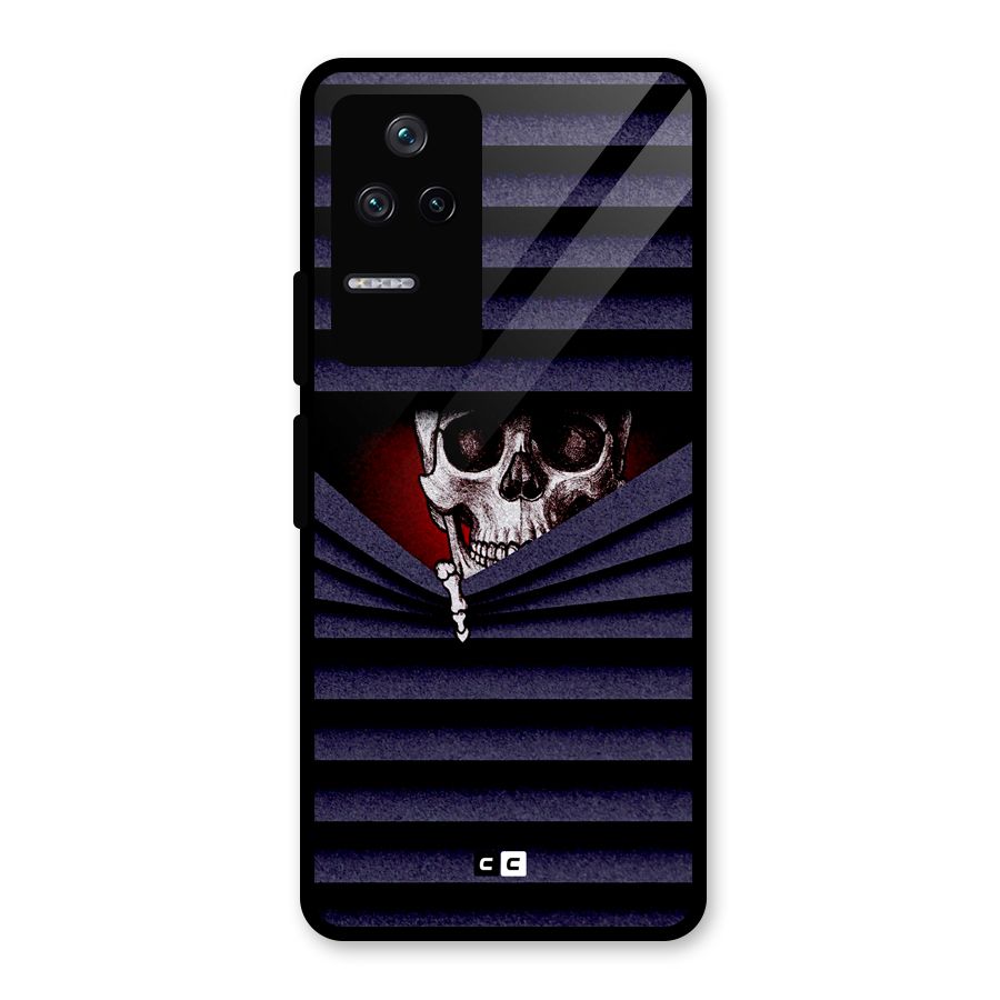 Skull Peak Glass Back Case for Poco F4 5G