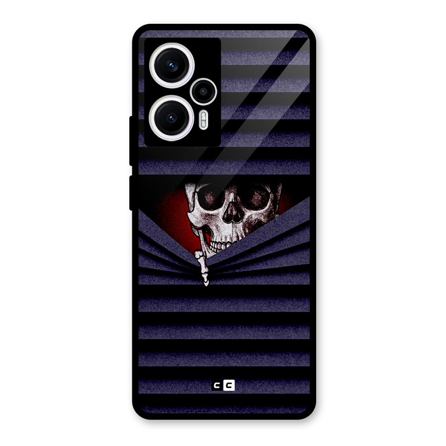 Skull Peak Glass Back Case for Poco F5