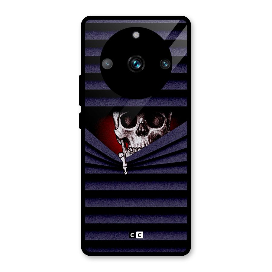 Skull Peak Glass Back Case for Realme 11 Pro
