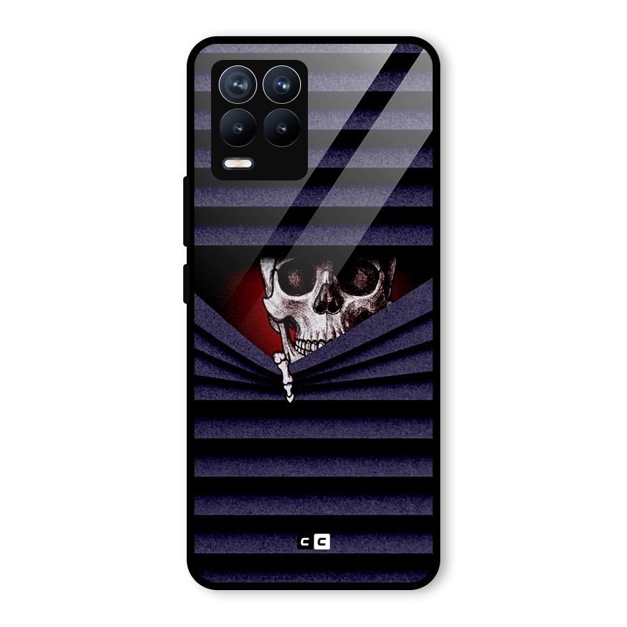 Skull Peak Glass Back Case for Realme 8
