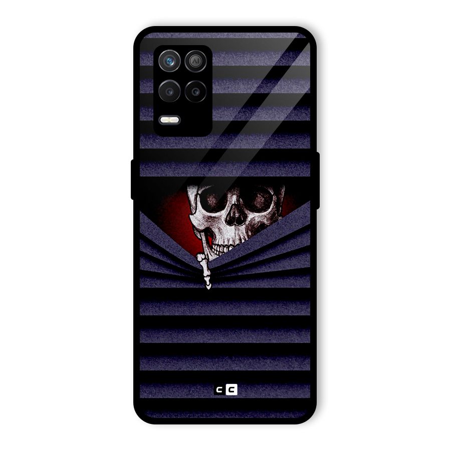 Skull Peak Glass Back Case for Realme 8s 5G