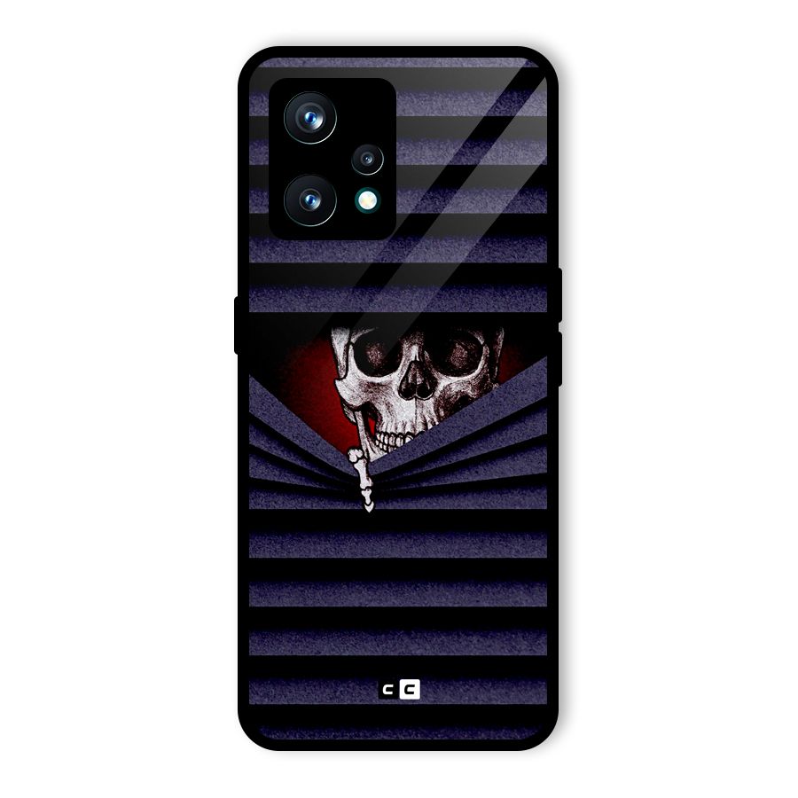 Skull Peak Glass Back Case for Realme 9 Pro Plus 5G