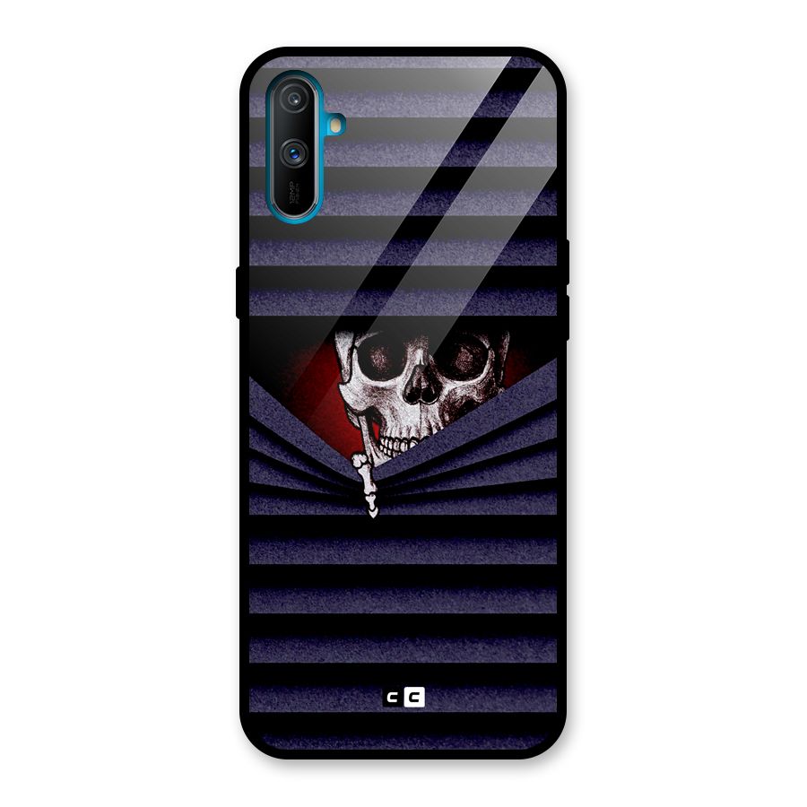 Skull Peak Glass Back Case for Realme C3