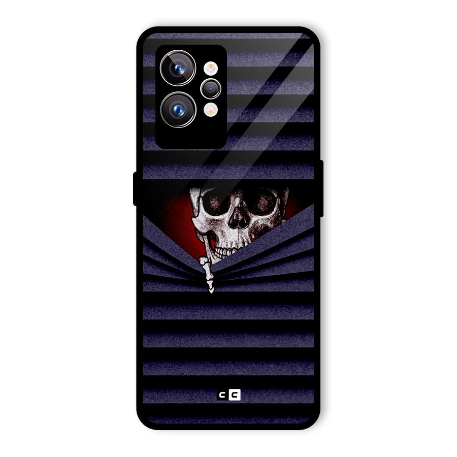 Skull Peak Glass Back Case for Realme GT2 Pro
