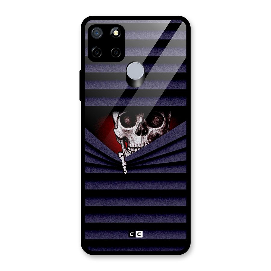 Skull Peak Glass Back Case for Realme Narzo 30A