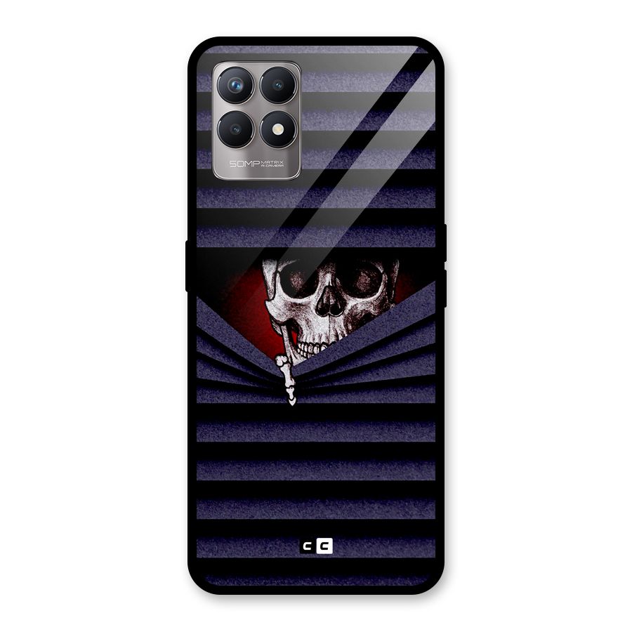 Skull Peak Glass Back Case for Realme Narzo 50