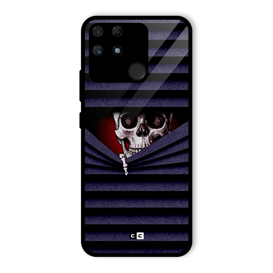 Skull Peak Glass Back Case for Realme Narzo 50A