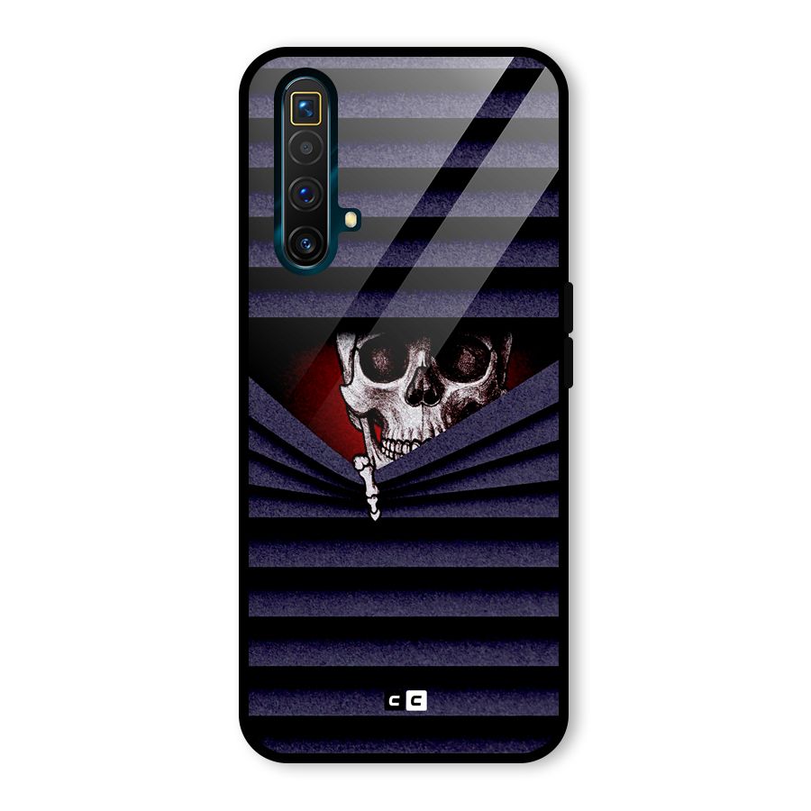 Skull Peak Glass Back Case for Realme X3
