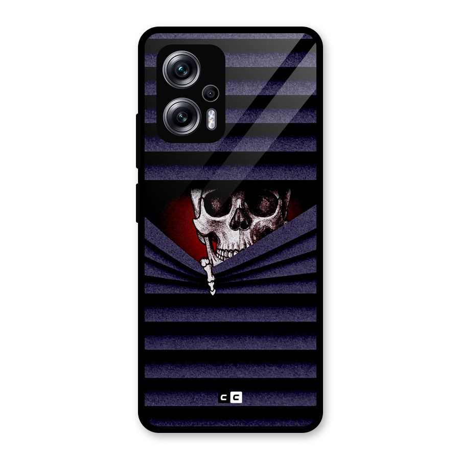 Skull Peak Glass Back Case for Redmi K50i