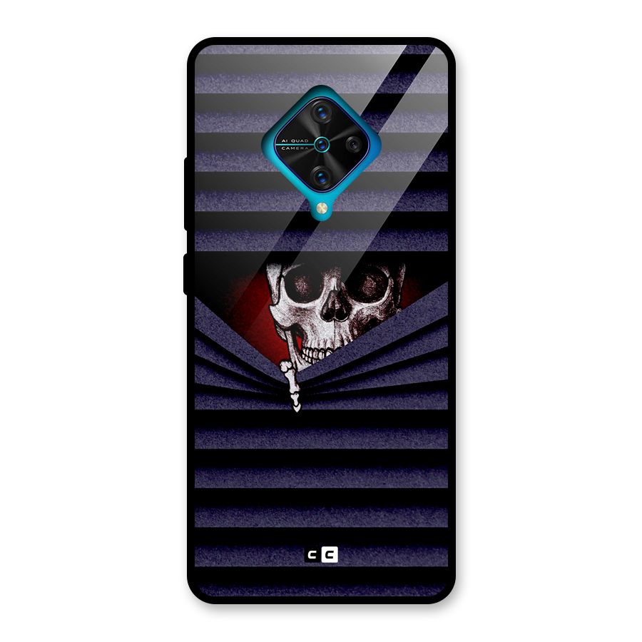 Skull Peak Glass Back Case for Vivo S1 Pro