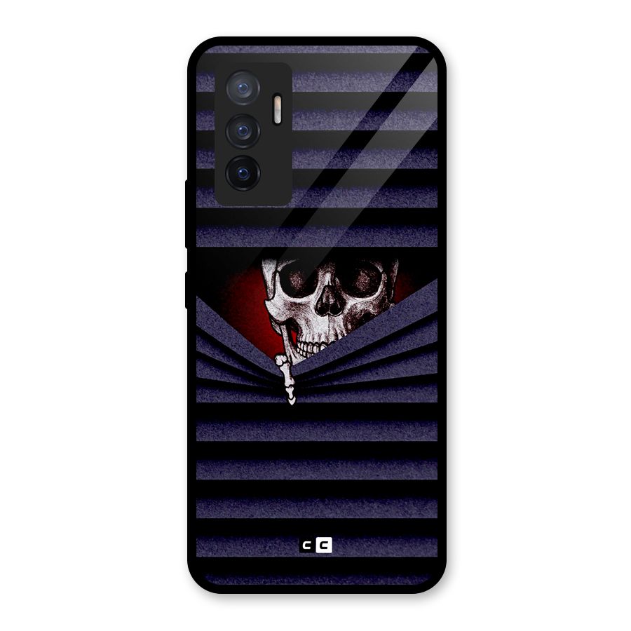 Skull Peak Glass Back Case for Vivo V23e