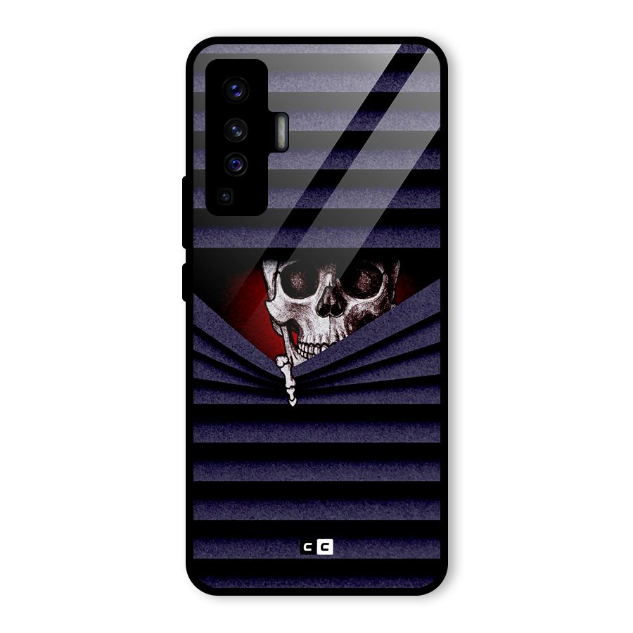Skull Peak Glass Back Case for Vivo X50