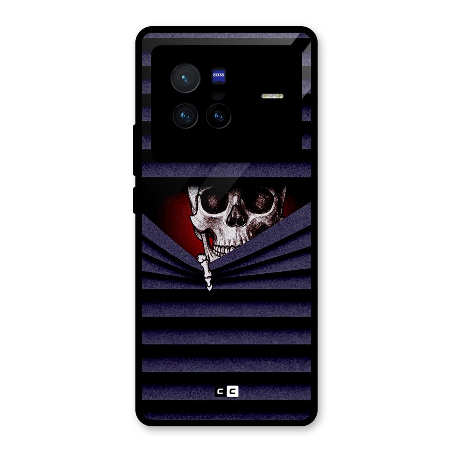 Skull Peak Glass Back Case for Vivo X80