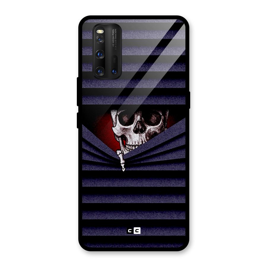 Skull Peak Glass Back Case for Vivo iQOO 3