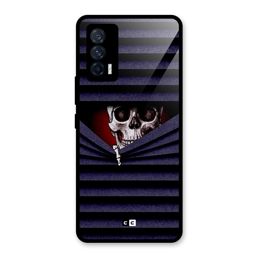 Skull Peak Glass Back Case for Vivo iQOO 7 5G