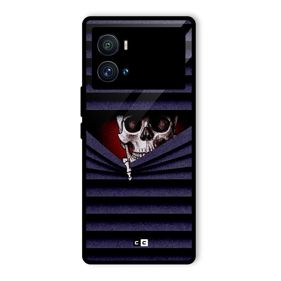 Skull Peak Glass Back Case for Vivo iQOO 9 Pro