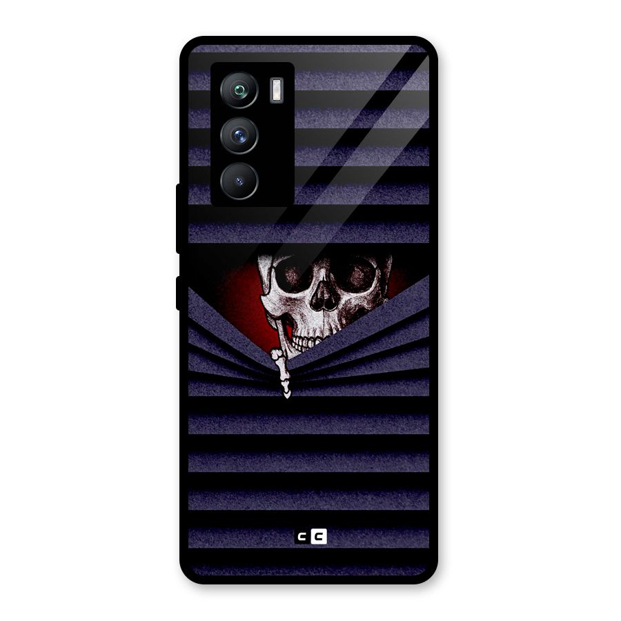 Skull Peak Glass Back Case for Vivo iQOO 9 SE