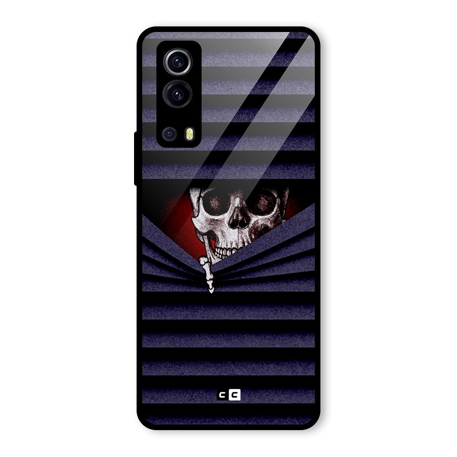 Skull Peak Glass Back Case for Vivo iQOO Z3