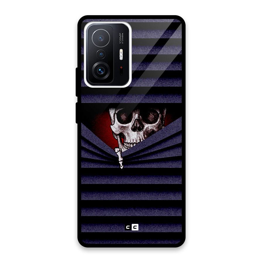 Skull Peak Glass Back Case for Xiaomi 11T Pro