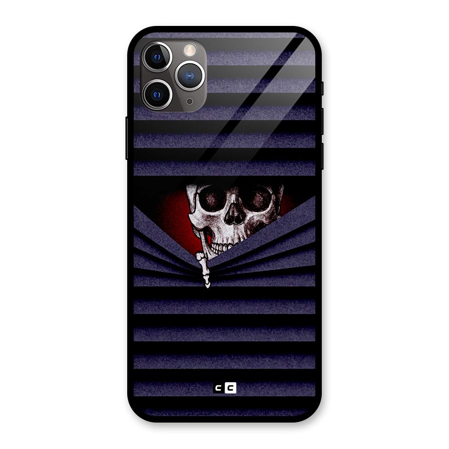 Skull Peak Glass Back Case for iPhone 11 Pro Max