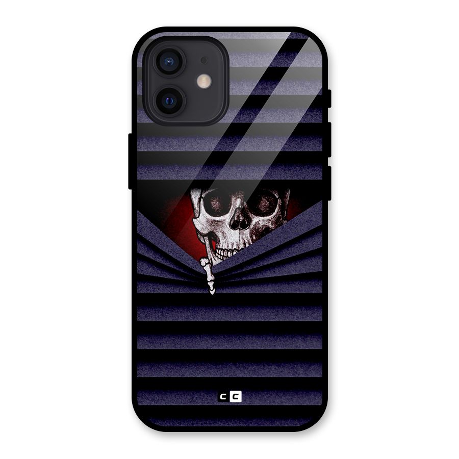 Skull Peak Glass Back Case for iPhone 12