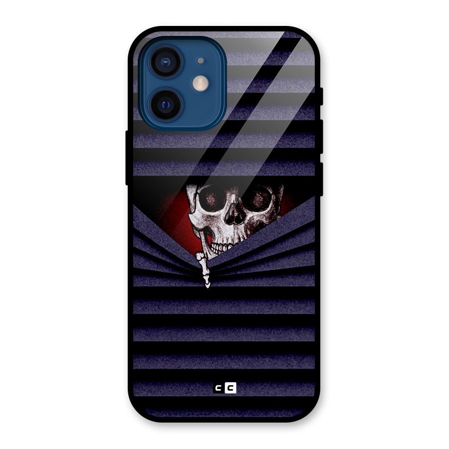 Skull Peak Glass Back Case for iPhone 12 Mini