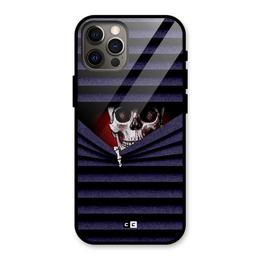 Skull Peak Glass Back Case for iPhone 12 Pro