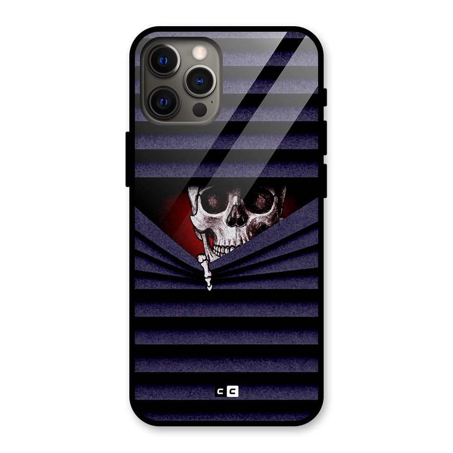 Skull Peak Glass Back Case for iPhone 12 Pro Max