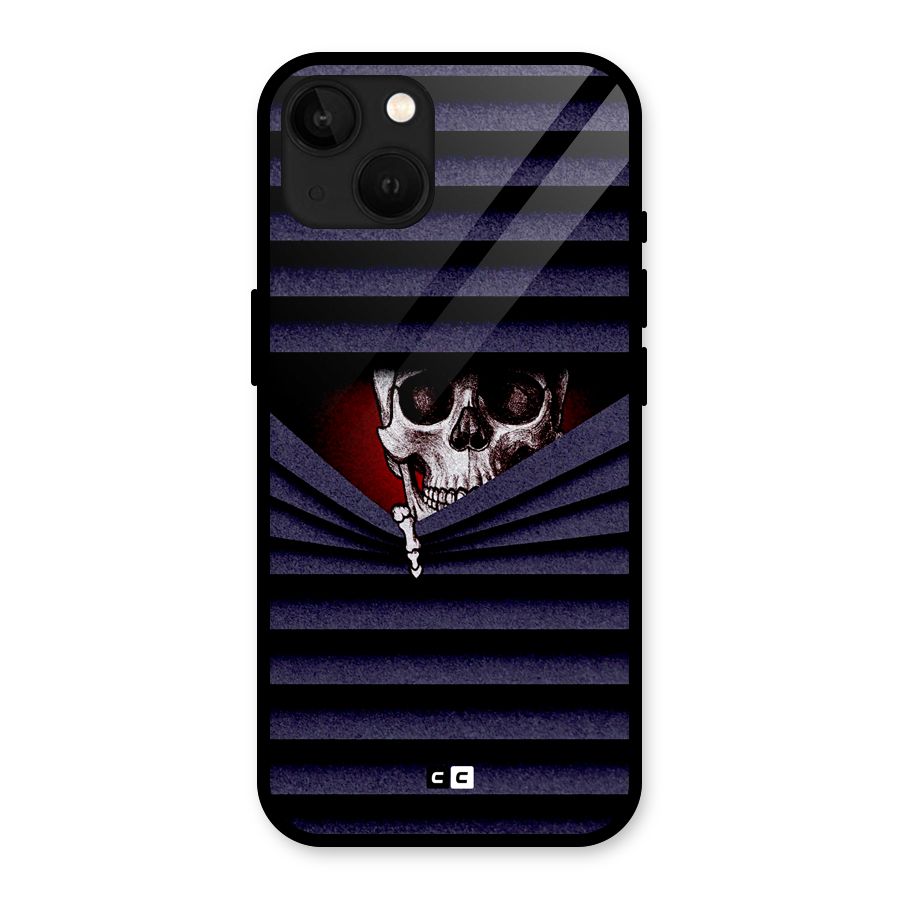 Skull Peak Glass Back Case for iPhone 13