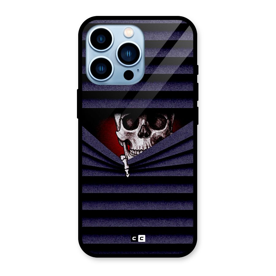 Skull Peak Glass Back Case for iPhone 13 Pro