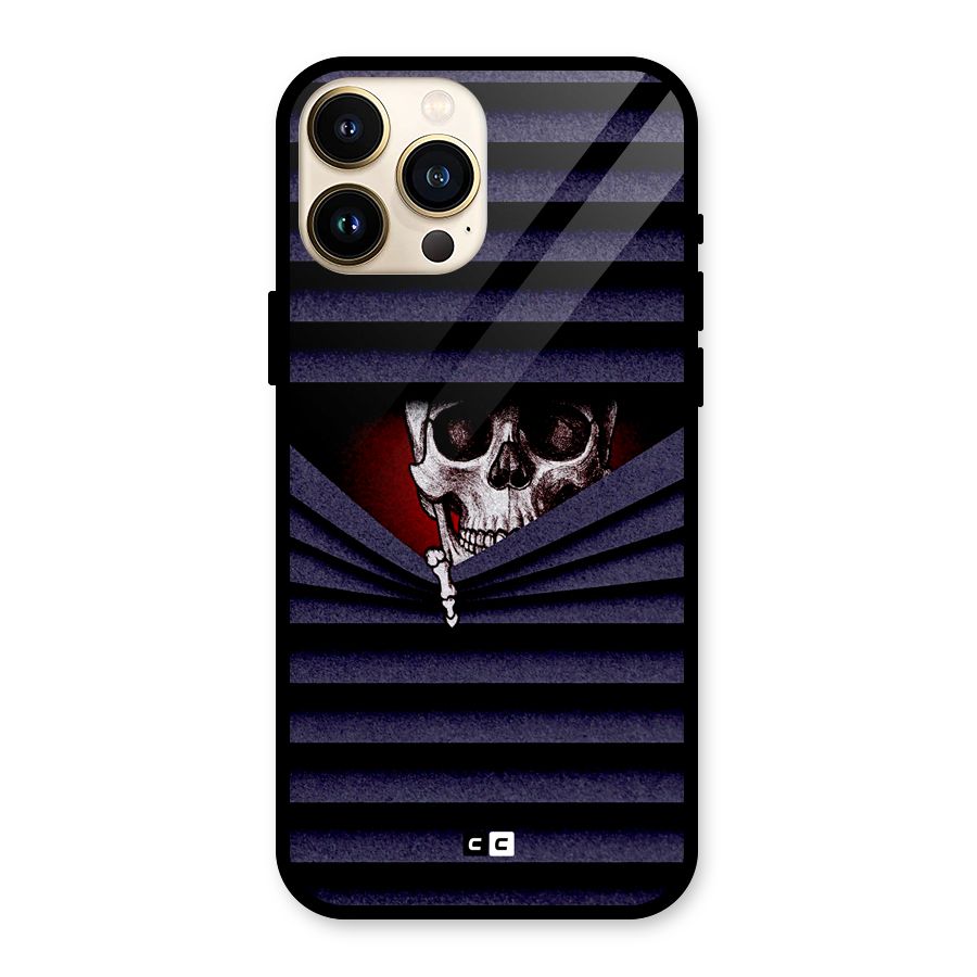 Skull Peak Glass Back Case for iPhone 13 Pro Max
