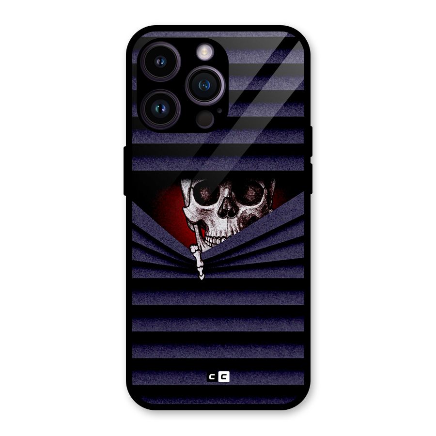 Skull Peak Glass Back Case for iPhone 14 Pro Max