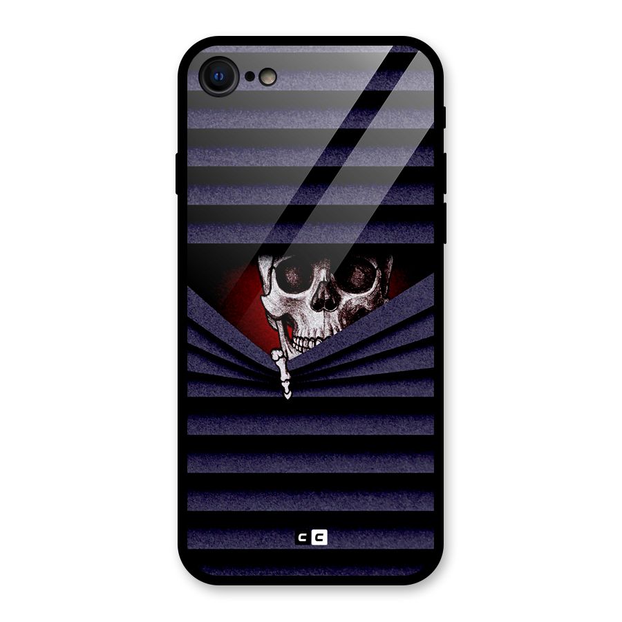Skull Peak Glass Back Case for iPhone 7