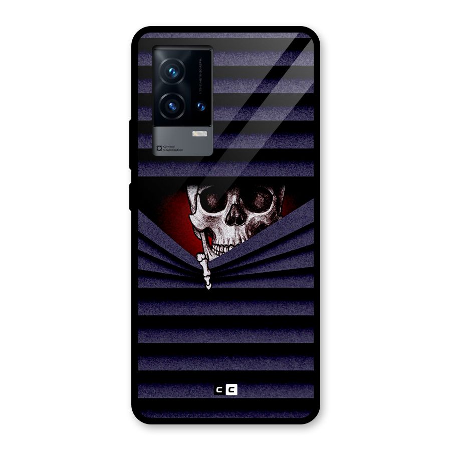 Skull Peak Glass Back Case for iQOO 9 5G