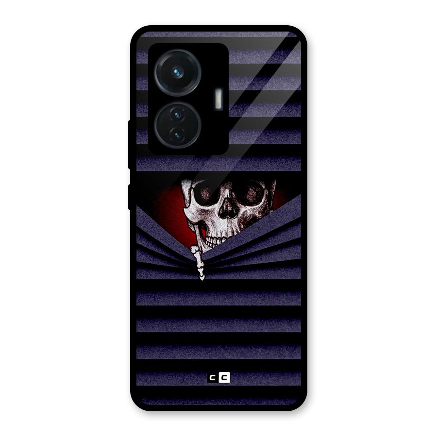 Skull Peak Glass Back Case for iQOO Z6 44W