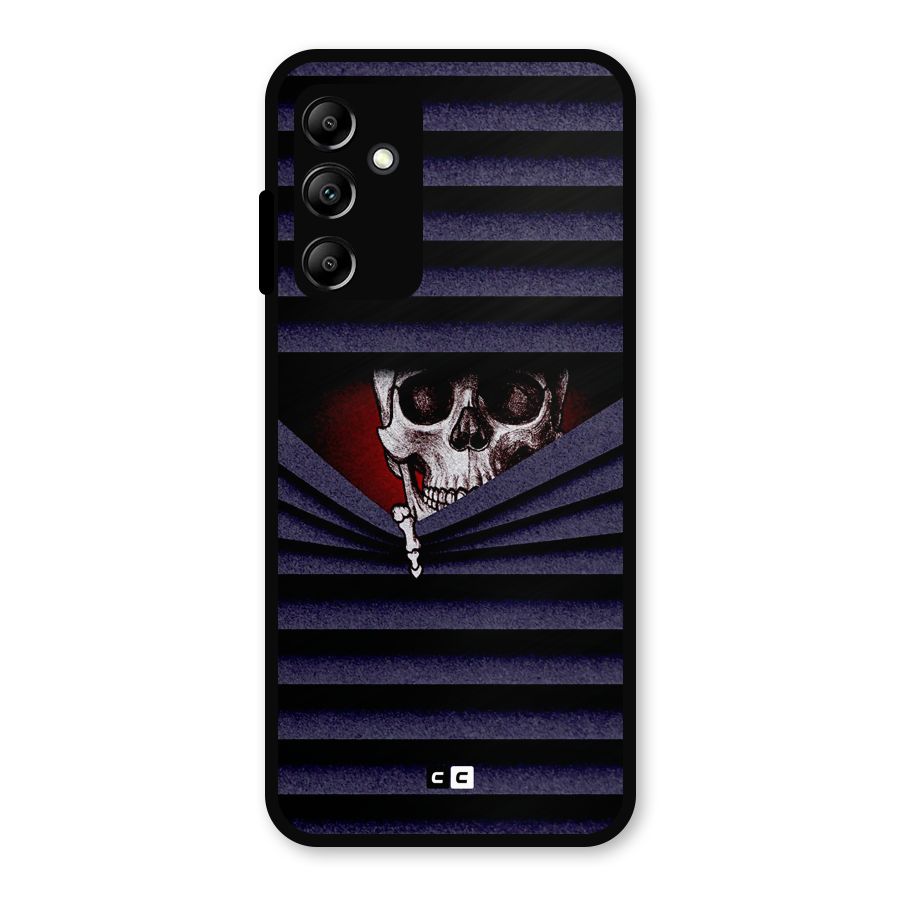 Skull Peak Metal Back Case for Galaxy A14 5G